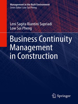 cover image of Business Continuity Management in Construction